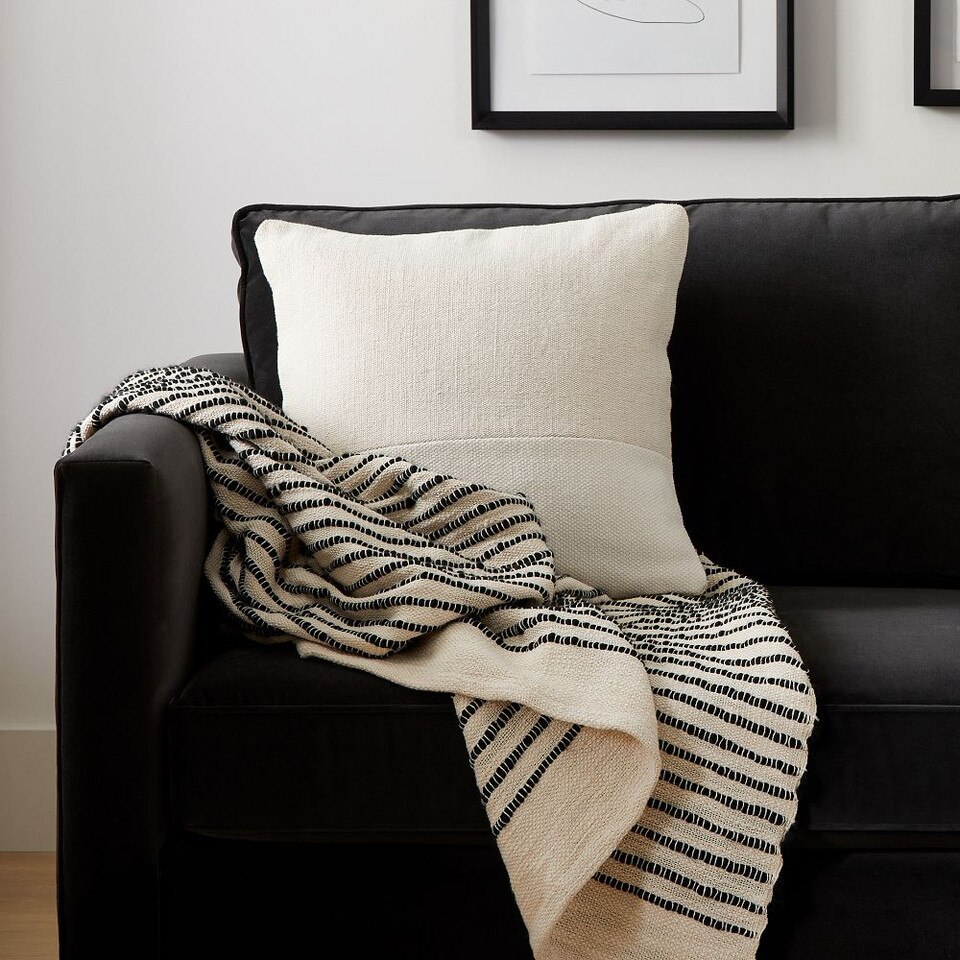 Cotton Canvas Cushion Covers West Elm UK